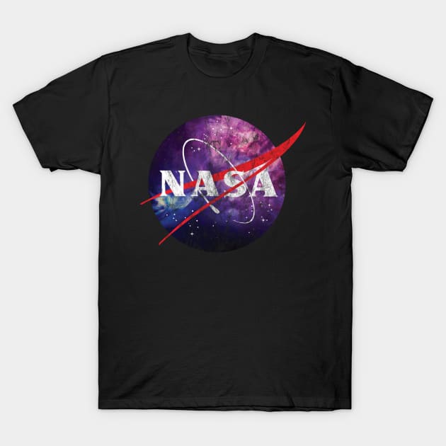 Painted Nebula Logo Vintage T-Shirt by nerdprince